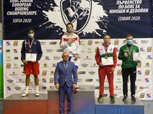 Магомадов Исмаил Лом-Алиевич 1 место, 75 кг.