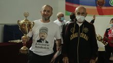 Джапарханов Ибрагим и Вице-президент Федерации спортивной борьбы ЧР